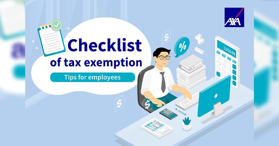 AXA Thailand Reveals 4 Smart Tax Planning Tips for Employees